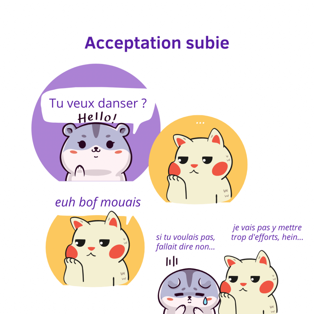 Acceptation subie